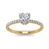 Load image into Gallery viewer, eternity-hidden-halo-heart-shaped-diamond-engagement-ring-in-FD-9168HTRANGLE3-NL-YG