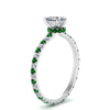 Load image into Gallery viewer, eternity-hidden-halo-heart-shaped-diamond-engagement-ring-with-emerald-in-FD-9168HTRGEMGRANGLE3-NL-WG