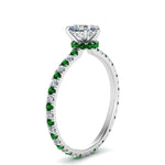 Load image into Gallery viewer, eternity-hidden-halo-heart-shaped-diamond-engagement-ring-with-emerald-in-FD-9168HTRGEMGRANGLE3-NL-WG
