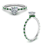 Load image into Gallery viewer, eternity-hidden-halo-heart-shaped-diamond-engagement-ring-with-emerald-in-FD-9168HTRGEMGRANGLE3-NL-WG
