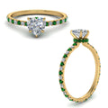 Thumbnail 21 - eternity-hidden-halo-heart-shaped-diamond-engagement-ring-with-emerald-in-FD-9168HTRGEMGRANGLE3-NL-YG