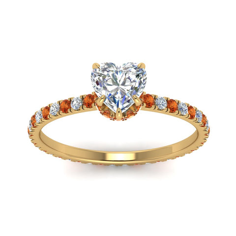 eternity-hidden-halo-heart-shaped-diamond-engagement-ring-with-orange-sapphire-in-FD-9168HTRGSAORANGLE3-NL-YG