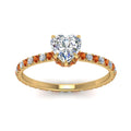 Thumbnail 15 - eternity-hidden-halo-heart-shaped-diamond-engagement-ring-with-orange-sapphire-in-FD-9168HTRGSAORANGLE3-NL-YG