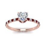 Load image into Gallery viewer, eternity-hidden-halo-heart-shaped-diamond-engagement-ring-with-ruby-in-FD-9168HTRGRUDRANGLE3-NL-RG
