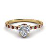 Load image into Gallery viewer, eternity-hidden-halo-heart-shaped-diamond-engagement-ring-with-ruby-in-FD-9168HTRGRUDRANGLE3-NL-YG