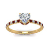 Load image into Gallery viewer, eternity-hidden-halo-heart-shaped-diamond-engagement-ring-with-ruby-in-FD-9168HTRGRUDRANGLE3-NL-YG