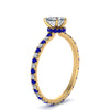 Load image into Gallery viewer, eternity-hidden-halo-heart-shaped-diamond-engagement-ring-with-sapphire-in-FD-9168HTRGSABLANGLE3-NL-YG