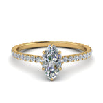Load image into Gallery viewer, eternity-hidden-halo-marquise-cut-diamond-engagement-ring-in-FD-9168MQRANGLE3-NL-YG
