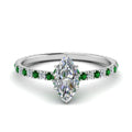 Thumbnail 50 - eternity-hidden-halo-marquise-cut-diamond-engagement-ring-with-emerald-in-FD-9168MQRGEMGRANGLE3-NL-WG