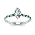 Thumbnail 51 - eternity-hidden-halo-marquise-cut-diamond-engagement-ring-with-emerald-in-FD-9168MQRGEMGRANGLE3-NL-WG