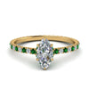 Load image into Gallery viewer, eternity-hidden-halo-marquise-cut-diamond-engagement-ring-with-emerald-in-FD-9168MQRGEMGRANGLE3-NL-YG