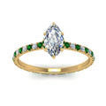 Thumbnail 23 - eternity-hidden-halo-marquise-cut-diamond-engagement-ring-with-emerald-in-FD-9168MQRGEMGRANGLE3-NL-YG