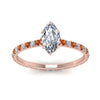 Load image into Gallery viewer, eternity-hidden-halo-marquise-cut-diamond-engagement-ring-with-orange-sapphire-in-FD-9168MQRGSAORANGLE3-NL-RG