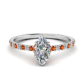 Thumbnail 42 - eternity-hidden-halo-marquise-cut-diamond-engagement-ring-with-orange-sapphire-in-FD-9168MQRGSAORANGLE3-NL-WG