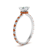 Load image into Gallery viewer, eternity-hidden-halo-marquise-cut-diamond-engagement-ring-with-orange-sapphire-in-FD-9168MQRGSAORANGLE3-NL-WG
