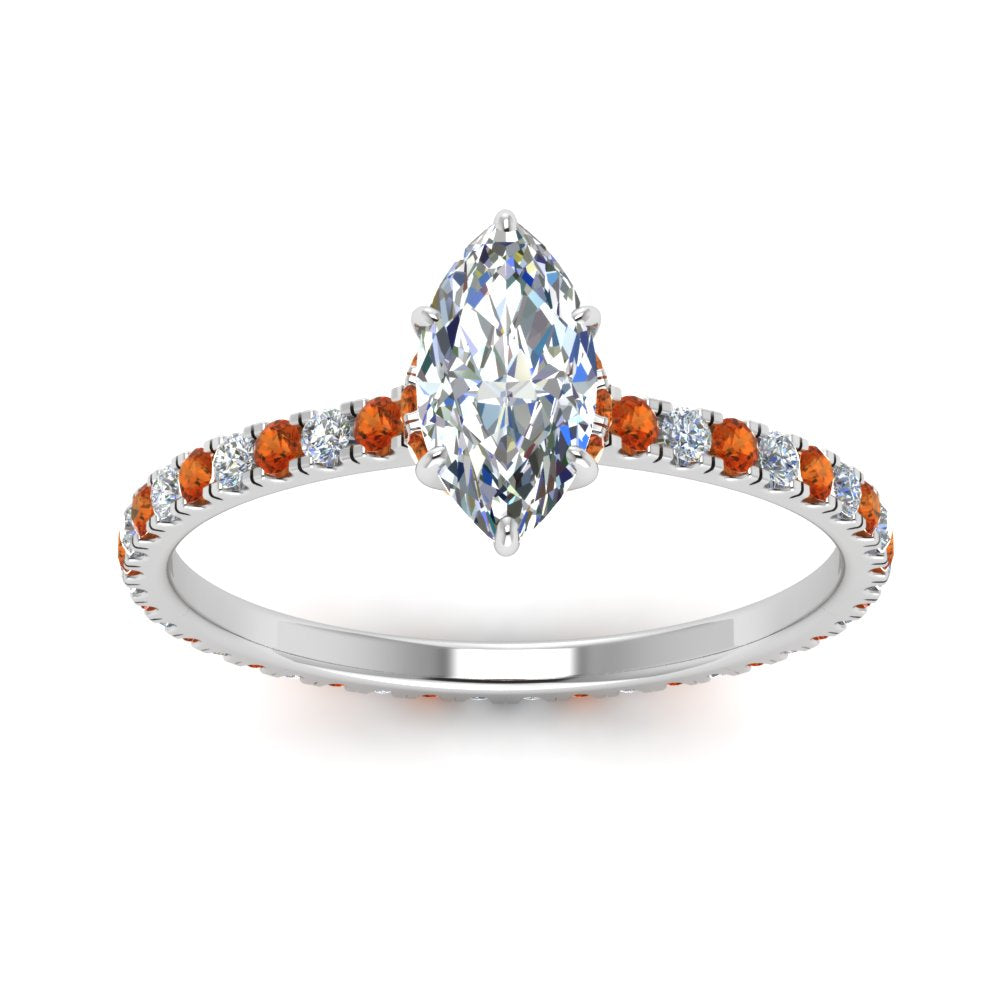 eternity-hidden-halo-marquise-cut-diamond-engagement-ring-with-orange-sapphire-in-FD-9168MQRGSAORANGLE3-NL-WG