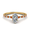 Load image into Gallery viewer, eternity-hidden-halo-marquise-cut-diamond-engagement-ring-with-orange-sapphire-in-FD-9168MQRGSAORANGLE3-NL-YG