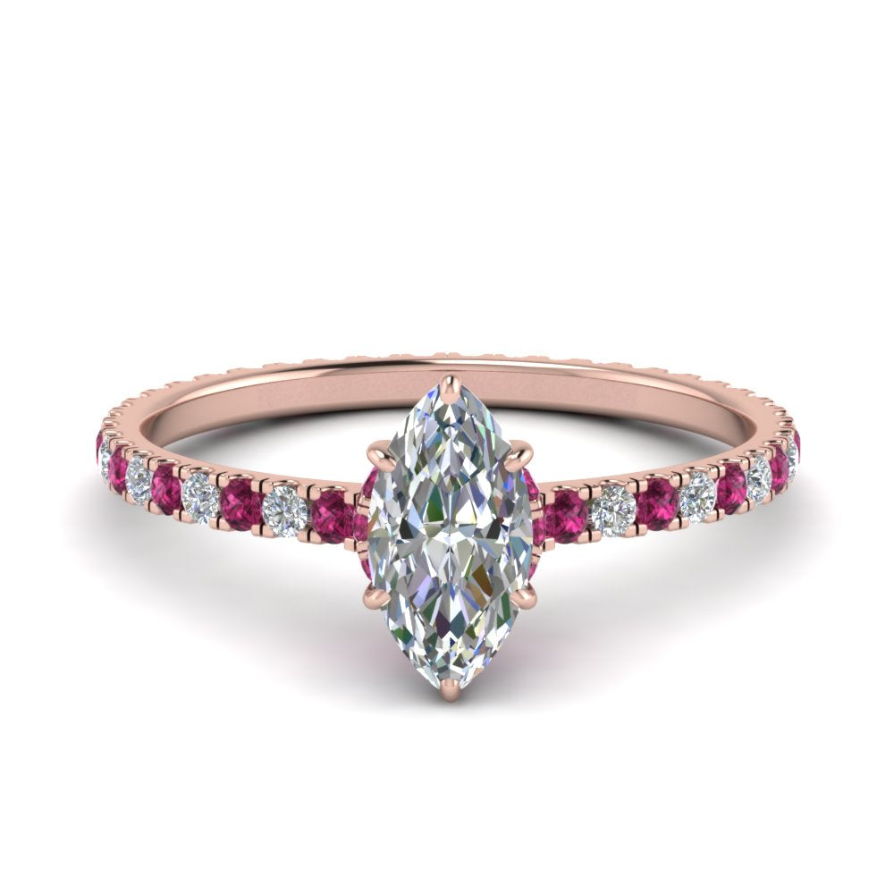 eternity-hidden-halo-marquise-cut-diamond-engagement-ring-with-pink-sapphire-in-FD-9168MQRGSADRPIANGLE3-NL-RG