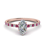 Load image into Gallery viewer, eternity-hidden-halo-marquise-cut-diamond-engagement-ring-with-pink-sapphire-in-FD-9168MQRGSADRPIANGLE3-NL-RG
