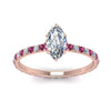 Load image into Gallery viewer, eternity-hidden-halo-marquise-cut-diamond-engagement-ring-with-pink-sapphire-in-FD-9168MQRGSADRPIANGLE3-NL-RG