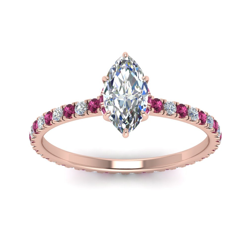 eternity-hidden-halo-marquise-cut-diamond-engagement-ring-with-pink-sapphire-in-FD-9168MQRGSADRPIANGLE3-NL-RG