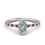 Load image into Gallery viewer, eternity-hidden-halo-marquise-cut-diamond-engagement-ring-with-pink-sapphire-in-FD-9168MQRGSADRPIANGLE3-NL-WG
