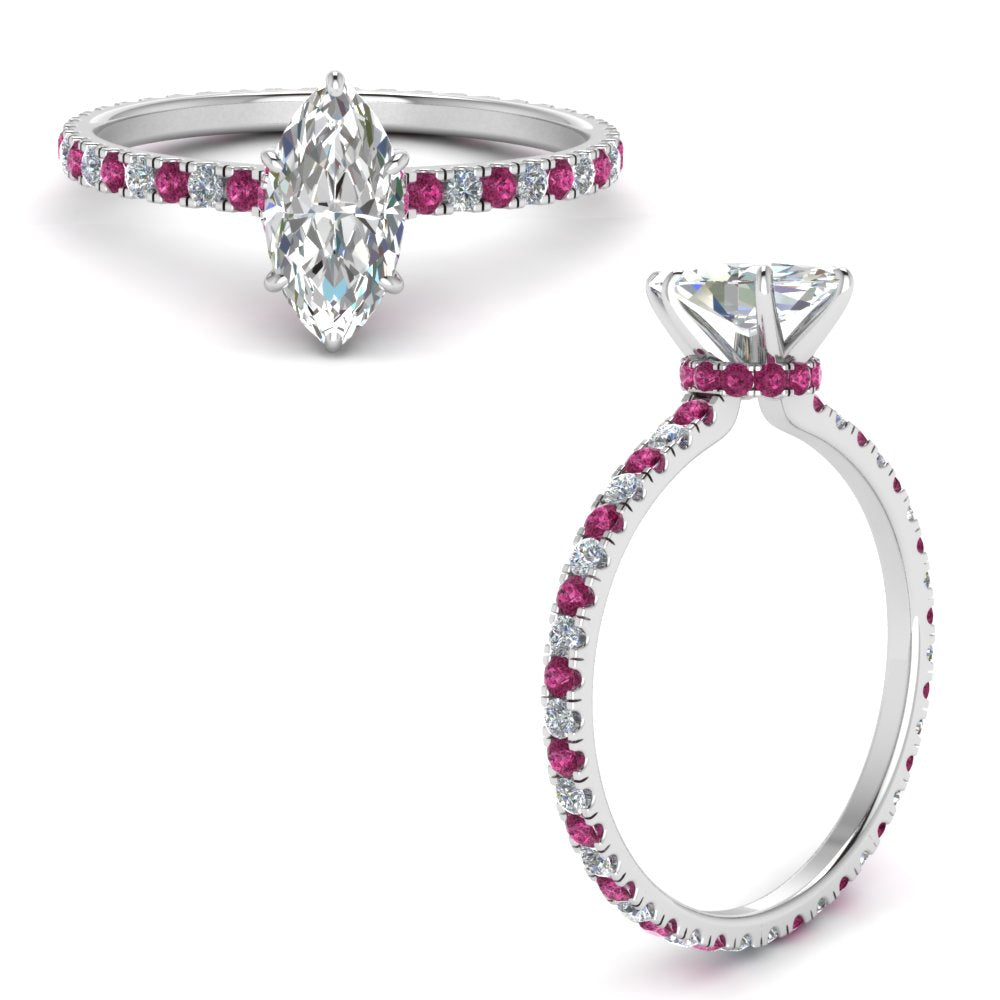 eternity-hidden-halo-marquise-cut-diamond-engagement-ring-with-pink-sapphire-in-FD-9168MQRGSADRPIANGLE3-NL-WG