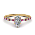 Thumbnail 10 - eternity-hidden-halo-marquise-cut-diamond-engagement-ring-with-pink-sapphire-in-FD-9168MQRGSADRPIANGLE3-NL-YG