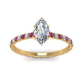 Thumbnail 11 - eternity-hidden-halo-marquise-cut-diamond-engagement-ring-with-pink-sapphire-in-FD-9168MQRGSADRPIANGLE3-NL-YG