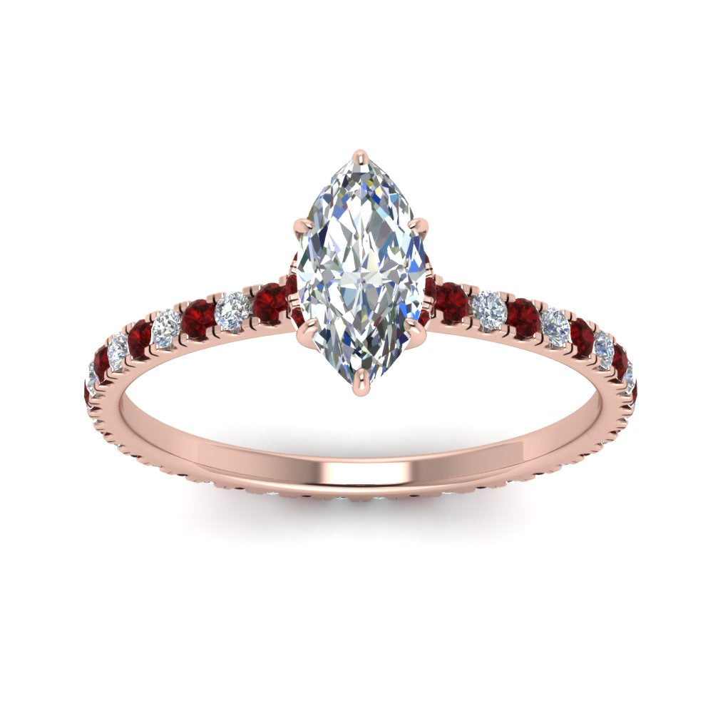 eternity-hidden-halo-marquise-cut-diamond-engagement-ring-with-ruby-in-FD-9168MQRGRUDRANGLE3-NL-RG