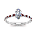 Load image into Gallery viewer, eternity-hidden-halo-marquise-cut-diamond-engagement-ring-with-ruby-in-FD-9168MQRGRUDRANGLE3-NL-WG
