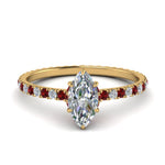 Load image into Gallery viewer, eternity-hidden-halo-marquise-cut-diamond-engagement-ring-with-ruby-in-FD-9168MQRGRUDRANGLE3-NL-YG
