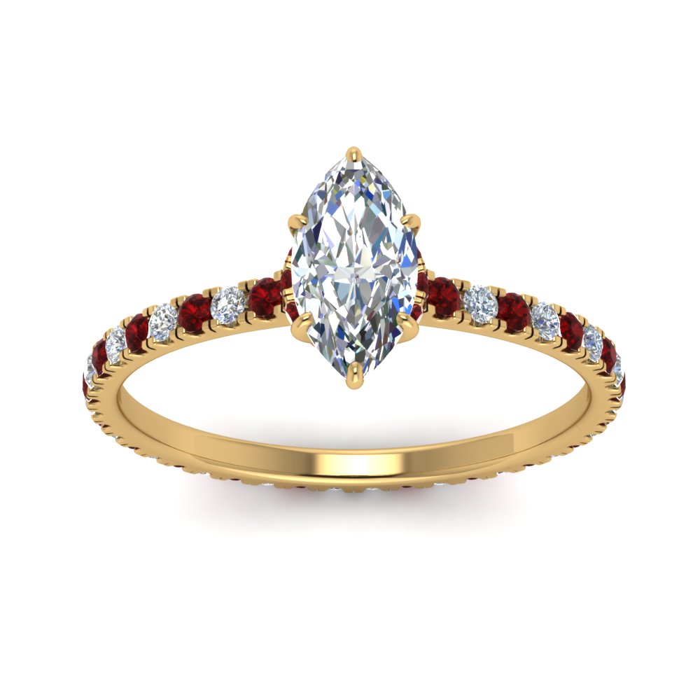 eternity-hidden-halo-marquise-cut-diamond-engagement-ring-with-ruby-in-FD-9168MQRGRUDRANGLE3-NL-YG