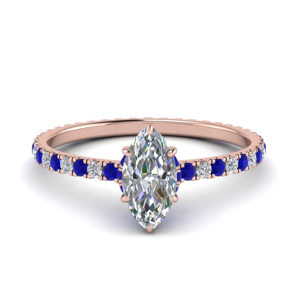 eternity-hidden-halo-marquise-cut-diamond-engagement-ring-with-sapphire-in-FD-9168MQRGSABLANGLE3-NL-RG