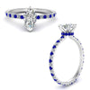 Load image into Gallery viewer, eternity-hidden-halo-marquise-cut-diamond-engagement-ring-with-sapphire-in-FD-9168MQRGSABLANGLE3-NL-WG
