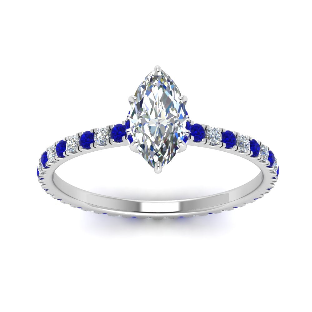 eternity-hidden-halo-marquise-cut-diamond-engagement-ring-with-sapphire-in-FD-9168MQRGSABLANGLE3-NL-WG