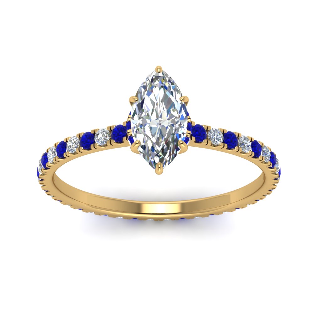 eternity-hidden-halo-marquise-cut-diamond-engagement-ring-with-sapphire-in-FD-9168MQRGSABLANGLE3-NL-YG