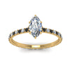 Load image into Gallery viewer, eternity-hidden-halo-marquise-cut-engagement-ring-with-black-diamond-in-FD-9168MQRGBLACKANGLE3-NL-YG