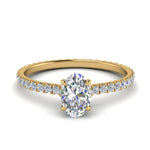Load image into Gallery viewer, eternity-hidden-halo-oval-shaped-diamond-engagement-ring-in-FD-9168OVRANGLE3-NL-YG
