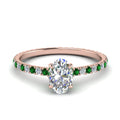 Thumbnail 78 - eternity-hidden-halo-oval-shaped-diamond-engagement-ring-with-emerald-in-FD-9168OVRGEMGRANGLE3-NL-RG