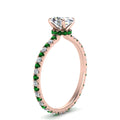 Thumbnail 80 - eternity-hidden-halo-oval-shaped-diamond-engagement-ring-with-emerald-in-FD-9168OVRGEMGRANGLE3-NL-RG