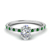 Load image into Gallery viewer, eternity-hidden-halo-oval-shaped-diamond-engagement-ring-with-emerald-in-FD-9168OVRGEMGRANGLE3-NL-WG