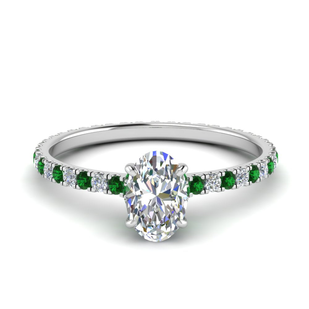 eternity-hidden-halo-oval-shaped-diamond-engagement-ring-with-emerald-in-FD-9168OVRGEMGRANGLE3-NL-WG