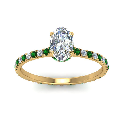eternity-hidden-halo-oval-shaped-diamond-engagement-ring-with-emerald-in-FD-9168OVRGEMGRANGLE3-NL-YG