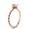 Load image into Gallery viewer, eternity-hidden-halo-oval-shaped-diamond-engagement-ring-with-orange-sapphire-in-FD-9168OVRGSAORANGLE3-NL-RG