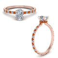 Thumbnail 69 - eternity-hidden-halo-oval-shaped-diamond-engagement-ring-with-orange-sapphire-in-FD-9168OVRGSAORANGLE3-NL-RG