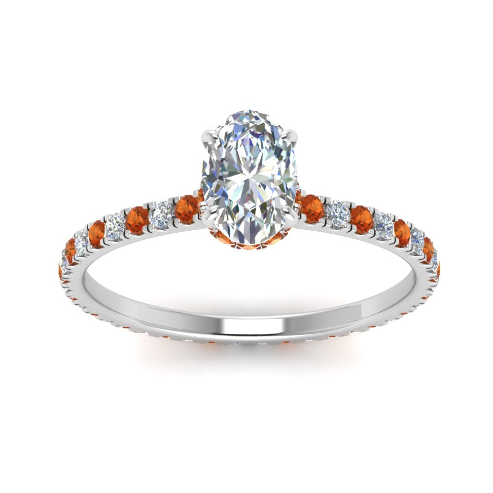 eternity-hidden-halo-oval-shaped-diamond-engagement-ring-with-orange-sapphire-in-FD-9168OVRGSAORANGLE3-NL-WG