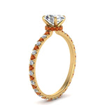 Load image into Gallery viewer, eternity-hidden-halo-oval-shaped-diamond-engagement-ring-with-orange-sapphire-in-FD-9168OVRGSAORANGLE3-NL-YG
