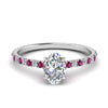 Load image into Gallery viewer, eternity-hidden-halo-oval-shaped-diamond-engagement-ring-with-pink-sapphire-in-FD-9168OVRGSADRPIANGLE3-NL-WG