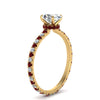 Load image into Gallery viewer, eternity-hidden-halo-oval-shaped-diamond-engagement-ring-with-ruby-in-FD-9168OVRGRUDRANGLE3-NL-YG